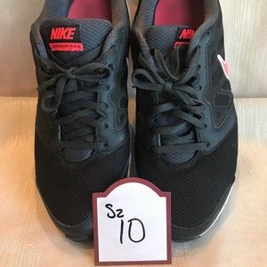 Nike Running Shoes Black w/ Pink Swoosh